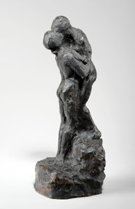 Maquette voor De Kus door William Hamo Thornycroft