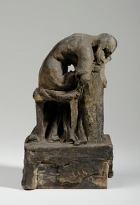 Maquette voor de Figuur van Verdriet door William Hamo Thornycroft