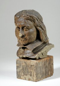 Portret van Oliver Cromwell door William Hamo Thornycroft