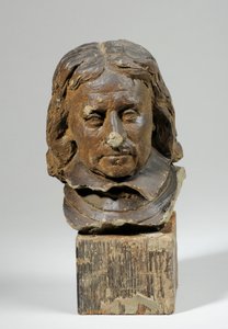 Portret van Oliver Cromwell door William Hamo Thornycroft
