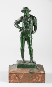 De Maaier, c.1884 door William Hamo Thornycroft