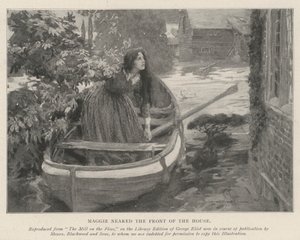 Maggie naderde de Voorkant van het Huis door William Hatherell