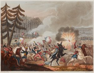 Slag bij Barrosa op 5 maart 1811, gegraveerd door J.C. Stadler, gepubliceerd 1818