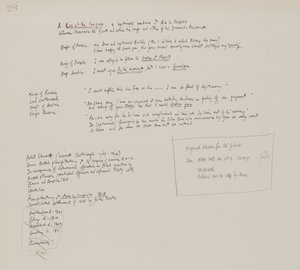 Aantekeningen bij Een Kus op het Congres, 1818 door William Heath