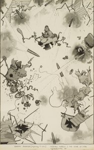 Een Mooie Conclusie, circa 1918 door William Heath Robinson