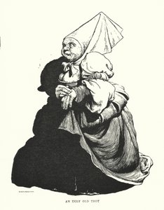 Een lelijke oude vrouw door William Heath Robinson
