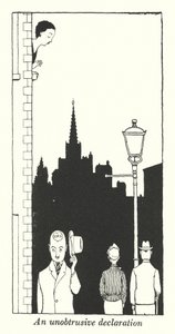 Een onopvallende verklaring door William Heath Robinson