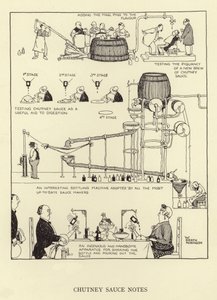 Chutneysaus notities door William Heath Robinson
