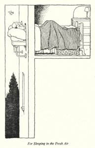 Voor Slapen in de Frisse Lucht door William Heath Robinson