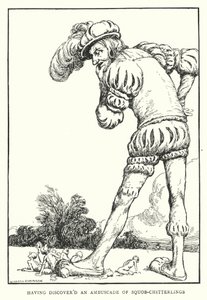 Na het ontdekken van een hinderlaag van Squob-Chitterlings door William Heath Robinson