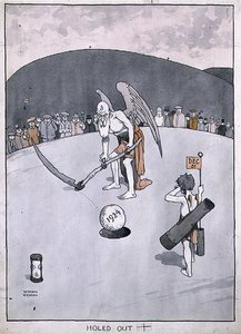 "Holed Out", een illustratie uit 