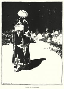 Ik stond op en volgde haar door William Heath Robinson