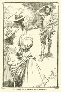 Illustratie voor Don Quichot door William Heath Robinson