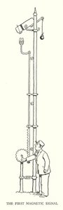 Illustratie voor Railway Ribaldry door W Heath Robinson door William Heath Robinson