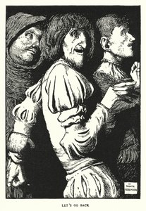 Laten we teruggaan (litho)