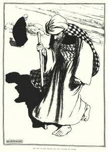 Vertrokken in grote haast naar de hoofdstad van China (gravure) door William Heath Robinson