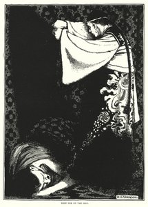 Doodde hem ter plekke (gravure)