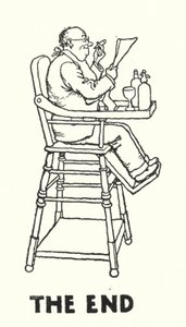Het einde door William Heath Robinson