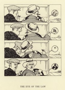 Het oog van de wet door William Heath Robinson