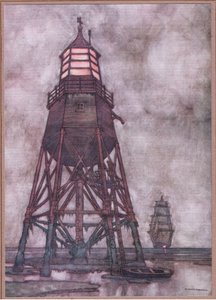 De Kustlichten van Engeland door William Heath Robinson