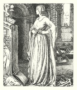 Godiva door William Henry (after) Hunt