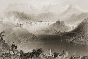 Clifden, Connemara, County Galway, Ierland, uit 