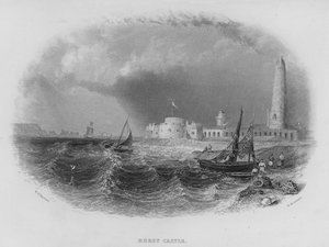 Hurst Castle door William Henry Bartlett