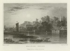 Maldon, Essex door William Henry Bartlett