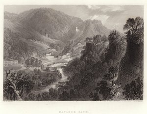 Matlock Bath door William Henry Bartlett
