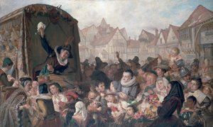 De Kermisverkoper door William Henry Fisk