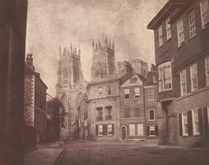 Een Scène in York: York Minster vanaf Lop Lane