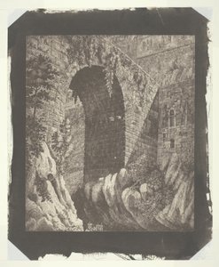 Kopie van een Grote Italiaanse Prent, Verkleind in de Camera door William Henry Fox Talbot