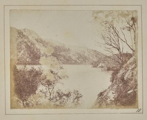 Landschap van Loch Katrine