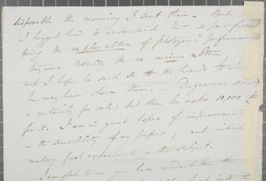 Ondertekende brief van William Henry Fox Talbot aan James David Forbes door William Henry Fox Talbot