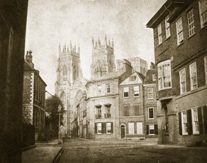 Westfront, York Minster, vanaf Lendall Street