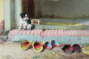 Vriend of Vijand, 1891 door William Henry Hamilton Trood