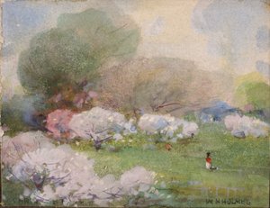 Kersenbloesems door William Henry Holmes