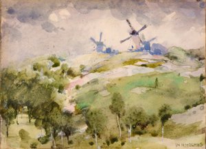 Windmolens, n.d. door William Henry Holmes