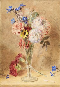 Bloemen in een Glazen Vaas
