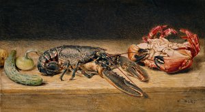 Kreeft, Krab en Komkommer, 1827