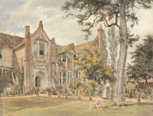 Het lezinghuis, Watford door William Henry Hunt