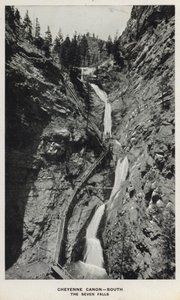Canyons van Colorado: Cheyenne Canon, Zuid, De Zeven Watervallen