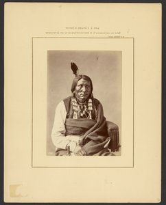 [Charge on the Hauk - (Brulé Dakota)].