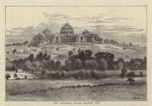 Het Alexandra Palace, Muswell Hill door William Henry James Boot