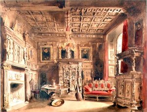 Een Tudor-interieur