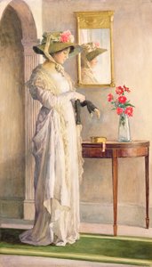 Een moment van reflectie, 1909