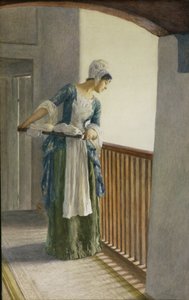 De Wasmeid, ca. 1920 door William Henry Margetson