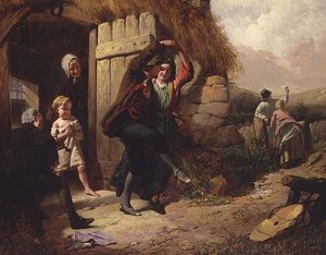Boerendansers door William Henry Midwood