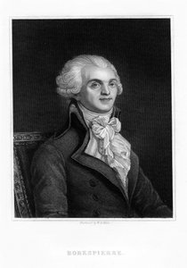 Maximilien Robespierre, een van de leiders van de Franse Revolutie door William Henry Mote