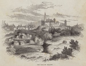 De stad Krakau door William Henry Pike